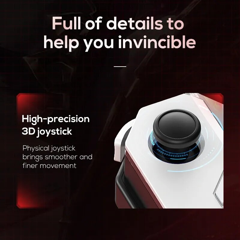 Fengfan Pro Wireless Game Controller for Android & iOS - MFi Certified Bluetooth/USB-C Mobile Gaming Controller with Dual Joysticks & Recoil Control for Shooting Games