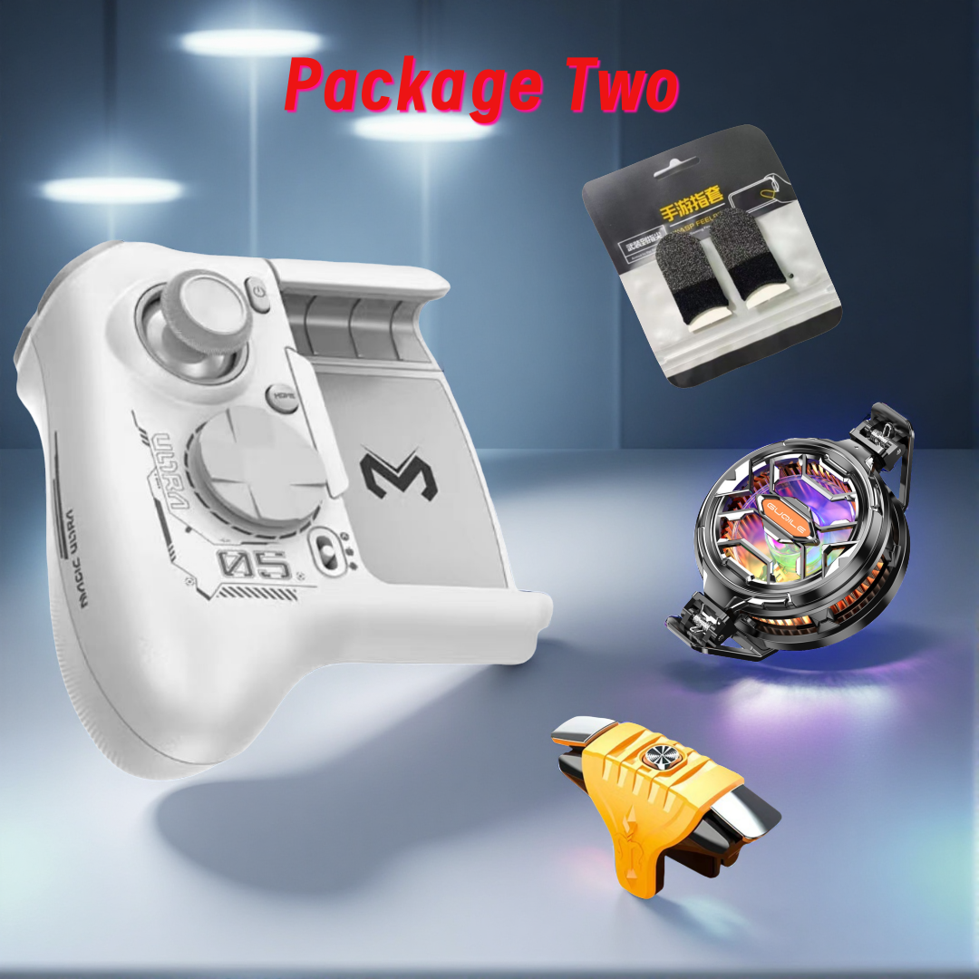 【Hall Sensing Tech】X-Pro Gaming Controller | 0.3mm Ultra-Fast Trigger & 5 Million-Click Micro-Switches | Compatible with 9” Tablets & Phones (Case-On Supported) | Pro Mobile Gaming Gear