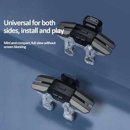 Game Controller Handle L1 R1 Key Button 6-finger Aim Shooting For Phone Android Gaming Triggers Gamepad Joystick