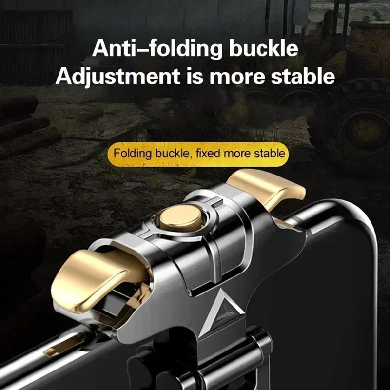 2pcs Mobile Phone Gaming Accessories Game Trigger Controller for PUBG L1 R1 ABS Key Button for IOS Android Gamepad Joystick
