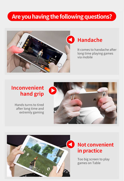 FengfanGame controller Bluetooth wireless gamepad control retractable joystick for iOS Android mobile phone tablet