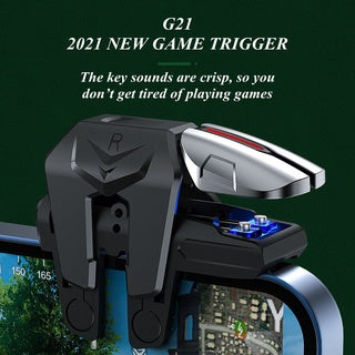 Fengfan Trigger 2pcs Mobile Game Controller 6-finger game trigger portable