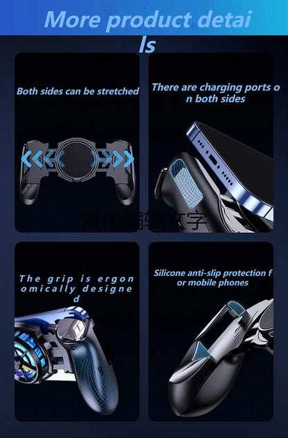 TIKTOK popular mobile phone semiconductor cooling 2-in-1 game controller