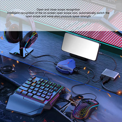 TIKTOK Hot Sale Keyboard and Mouse Converter PUBG Game Live Specialized Keyboard and Mouse Set