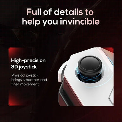 Fengfan Pro Wireless Game Controller for Android & iOS - MFi Certified Bluetooth/USB-C Mobile Gaming Controller with Dual Joysticks & Recoil Control for Shooting Games