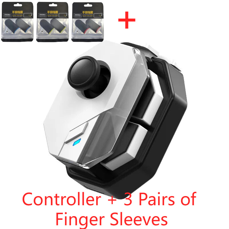Fengfan Pro Wireless Game Controller for Android & iOS - MFi Certified Bluetooth/USB-C Mobile Gaming Controller with Dual Joysticks & Recoil Control for Shooting Games