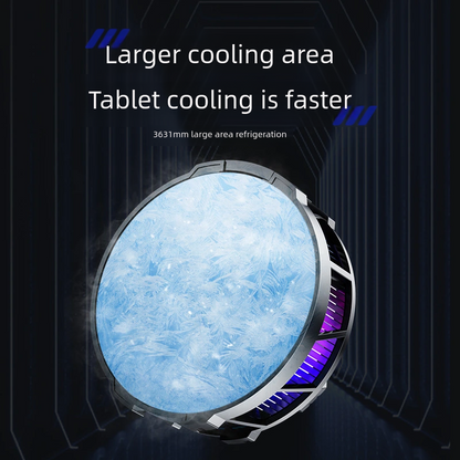 FengfanNEW Magnetic/Back Clip 2-in-1 Cell Phone Semiconductor Cooling Fan FF03 for IPhone IOS Android PUBG Game Cooler