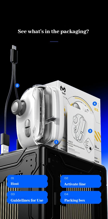 Fengfan Phantom FF03 Pro Wireless Gaming Controller - Programmable Shadow Buttons & Pressure-Sensitive Triggers for Phone/Tablet Gaming