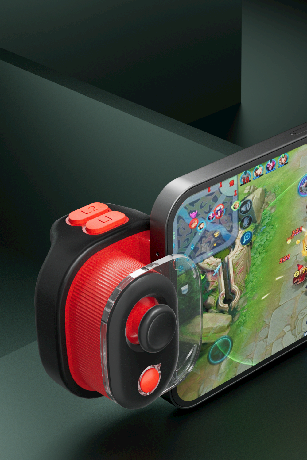 Fengfan's amazing rock 'n' roll Chicken Eat God tool King Glory one-button toggle mobile game controller handle