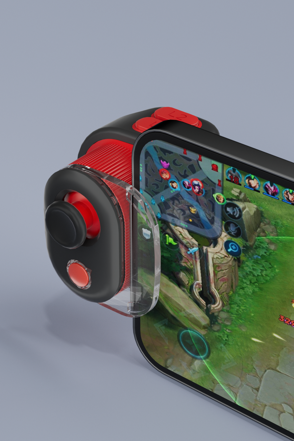 Fengfan's amazing rock 'n' roll Chicken Eat God tool King Glory one-button toggle mobile game controller handle