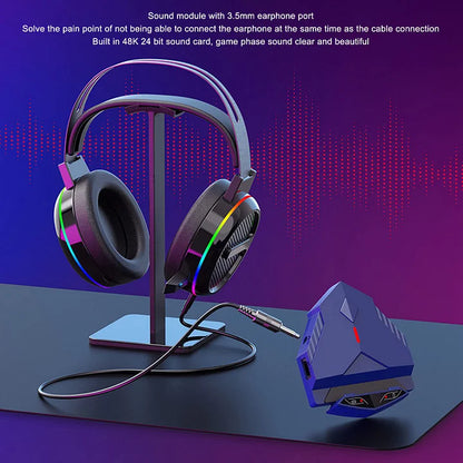 TIKTOK Hot Sale Keyboard and Mouse Converter PUBG Game Live Specialized Keyboard and Mouse Set
