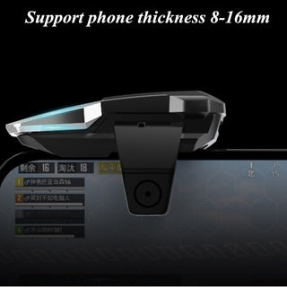 Fengfantrigger Gamepad Joystick For PUBG Mobile Controller Auto High Frequency Click Joypad Trigger Button, L1R1 Shooter for Android iO