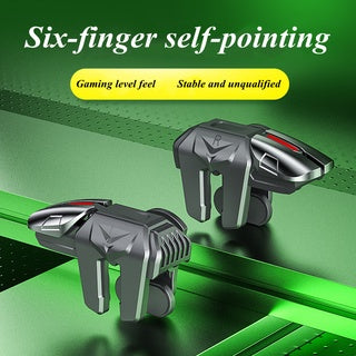 Fengfan Trigger 2pcs Mobile Game Controller 6-finger game trigger portable