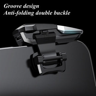 Fengfantrigger Gamepad Joystick For PUBG Mobile Controller Auto High Frequency Click Joypad Trigger Button, L1R1 Shooter for Android iO