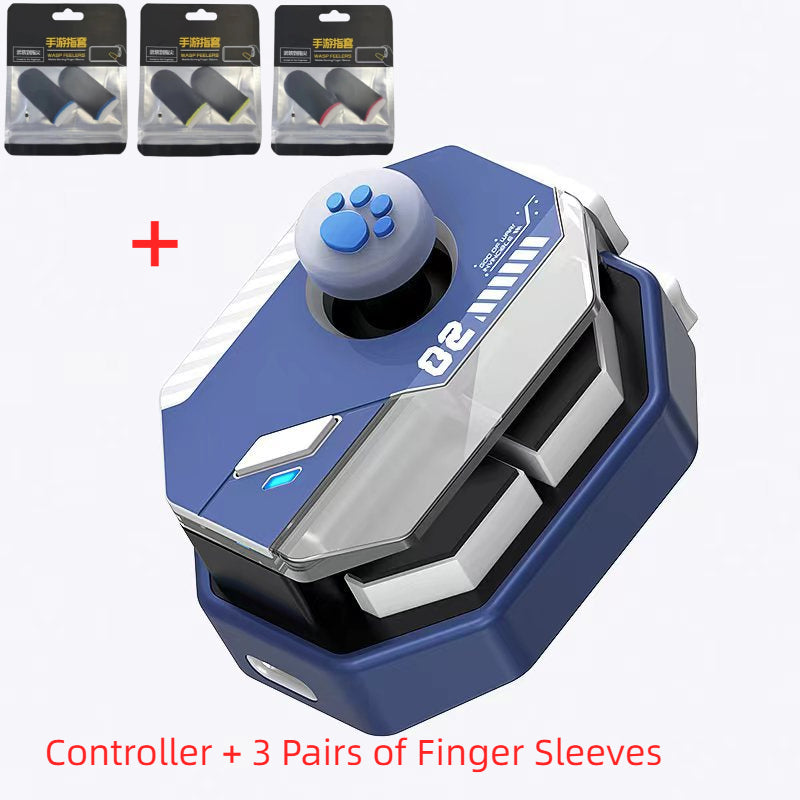 Fengfan Pro Wireless Game Controller for Android & iOS - MFi Certified Bluetooth/USB-C Mobile Gaming Controller with Dual Joysticks & Recoil Control for Shooting Games