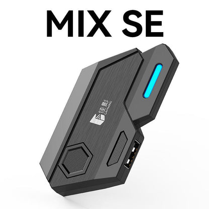 One Hand Half Keyboard Mouse USB Splitter Type-C Adapter Gaming Combo, Mini Size Compact Wired Set for LOL/Wow/fortnite/Dota/PUBG